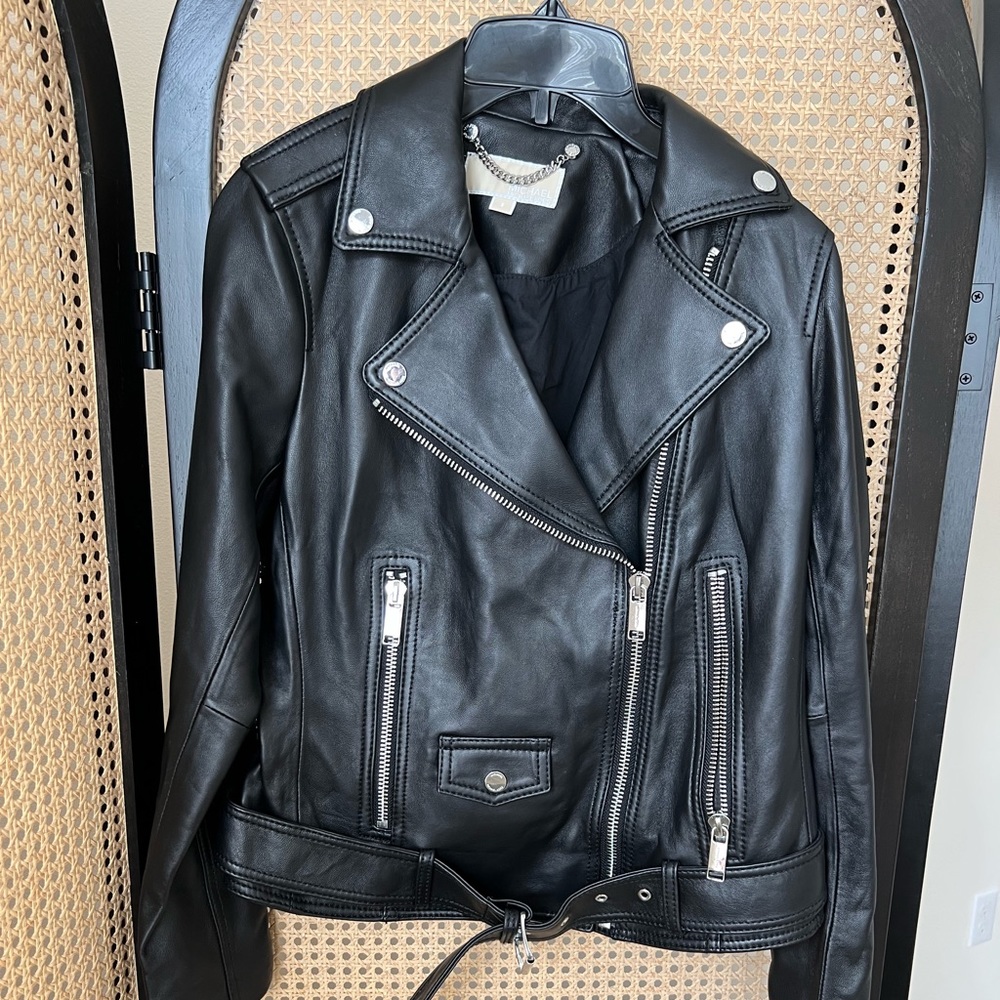 Michael Kors leather jacket